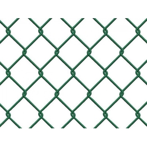 Siatka ogrodzeniowa powlekana w kolorze zielonym o czku 55 mm z drutu 3,6